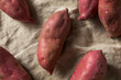 © Brent Hofacker - Raw Red Organic Japanese Yams
