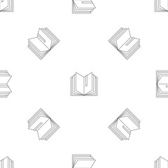 Poster - Dictionary pattern seamless vector repeat geometric for any web design