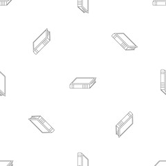Poster - Closed book pattern seamless vector repeat geometric for any web design