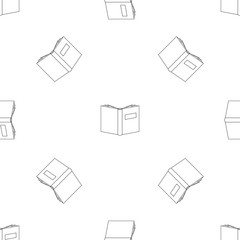 Poster - Education book pattern seamless vector repeat geometric for any web design