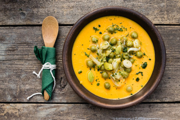 Carrot and ginger soup