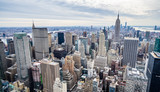 Fototapeta  - New York Skyline during winter