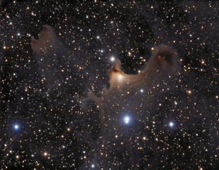 The Ghost nebula in colour