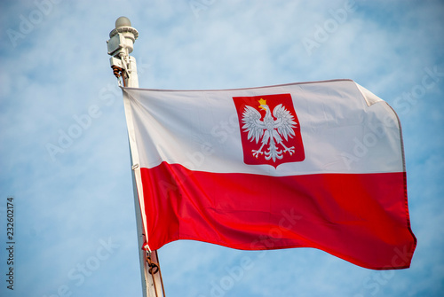 Dekoracja na wymiar  flaga-polski