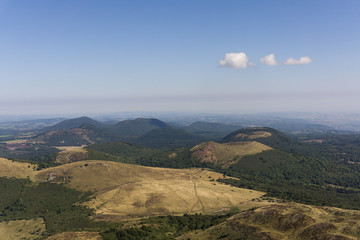 Volcans d'Auvergne Puy de Dôme Clermont Ferrand France