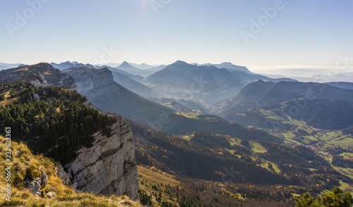 Fotomural Paysage de montagne parc naturel Chartreuse Alpes France