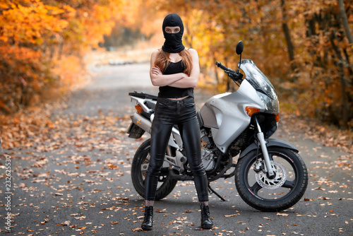 Bicycle-autumn Fototapeta