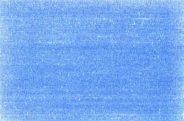 blue fabric background texture which looks like denim cloth or linen textile, flat lay, top view, ma