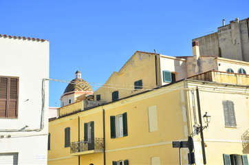 Wall Mural - Alghero Altstadt