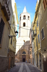 Wall Mural - Alghero Historische Altstadt