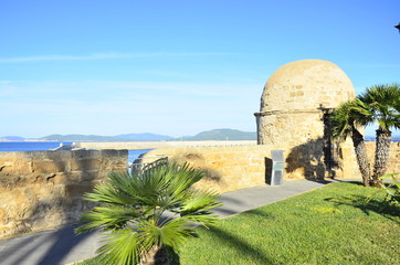 Wall Mural - Alghero Historische Altstadt