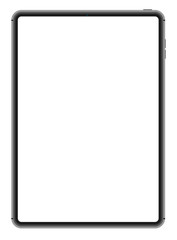 Poster - Tablets in a flat vector style