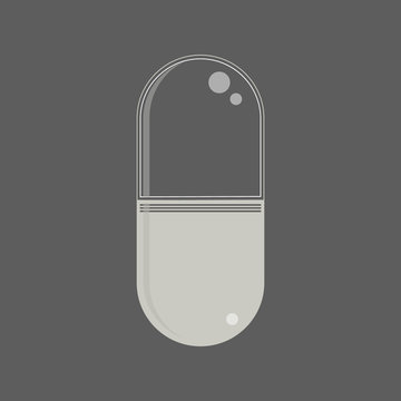 graphic image of the tablet. topic of drugs. 