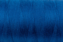 Blue Sewing Thread On A Reel Free Stock Photo - Public Domain Pictures