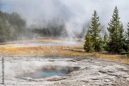 Fotografie, Obraz Upper Geyser Basin, Yellowstone National Park, Wyoming, USA