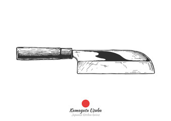 Sticker - illustration of Kamagata-usuba