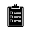 © bsd studio - Task planning glyph icon