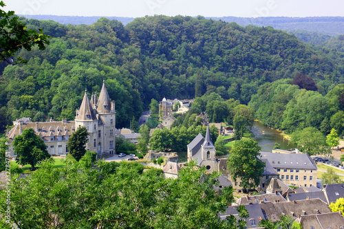 Fotomural Durbuy une ville Belge en Ardenne