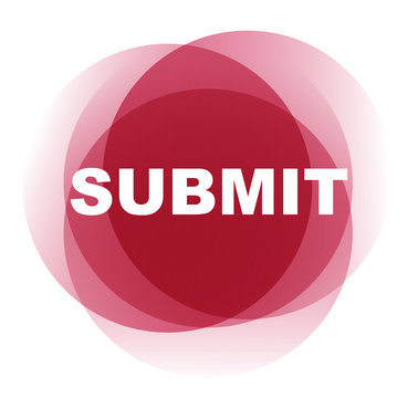 red vector banner submit