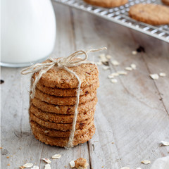 Homemade oatmeal cookies