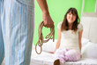 Man suggesting wife to play sexual games with rope 