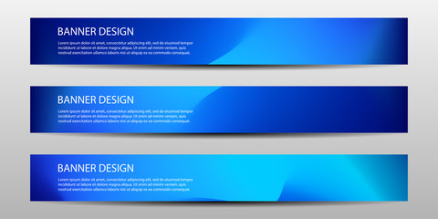 Poster - Abstract vector modern banner templates future Poster template design with colorful geometric background . Vector illustrations