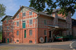 canvas print picture - Scheesseler Mühle historisch
