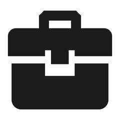 Poster - Suitcase icon. Simple illustration of suitcase vector icon for web design isolated on white background