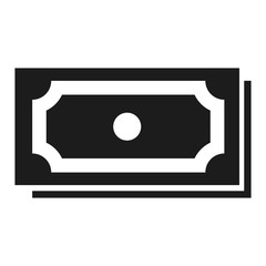 Poster - Dollar icon. Simple illustration of dollar vector icon for web design isolated on white background