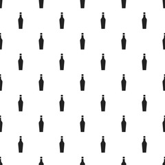 Poster - Whiskey glass pattern seamless vector repeat for any web design
