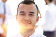 © ASDF - portrait of successful businessman on blurred background