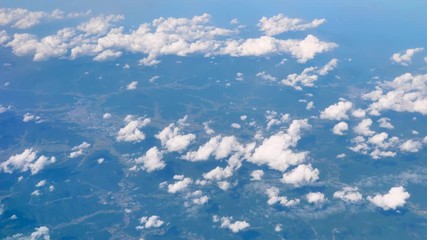 Wall Mural - landscape of the clear sky