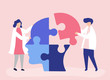 © Rawpixel.com - People connecting jigsaw pieces of a head together