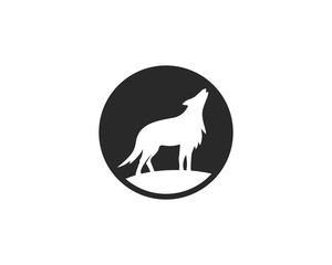 Wall Mural - Wolf Logo vector