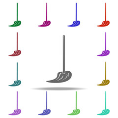 Poster - floorcloth icon. Elements of Cleaners in multi color style icons. Simple icon for websites, web design, mobile app, info graphics
