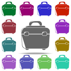 Poster - repair bag icon. Elements of Construction tools in multi color style icons. Simple icon for websites, web design, mobile app, info graphics