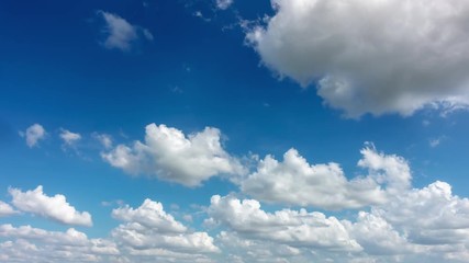 Wall Mural - 4k timelapse sky cloud