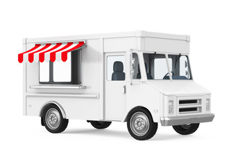 Wall Mural - Food Truck Isolated