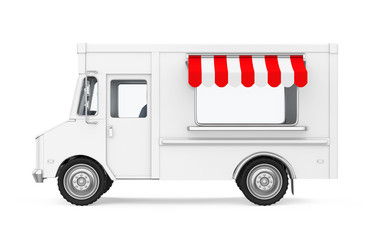 Wall Mural - Food Truck Isolated