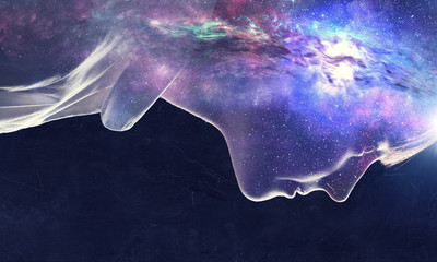 Wall Mural - mystery of space world