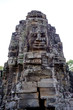 Bayon carved faces Angkor Wat Cambodia