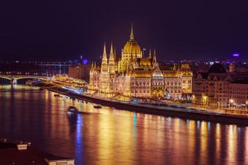 Wall Mural - Parliament in Budapest Hungary