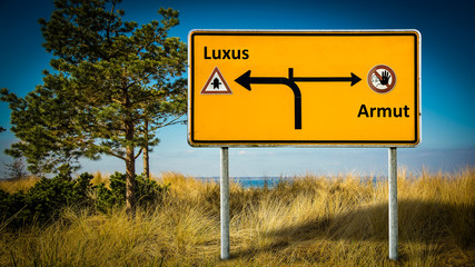 Poster - Schild 362 - Luxus