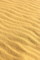  Natural pattern of sand. Close up
