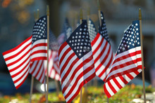 American Flags For Celebrating The Holiday 