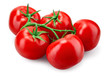 Tomato. With clipping path.