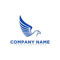 Aufkleber - Eagle, falcon, bird logo design, Modern Template, Icon Vector