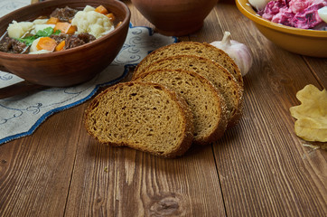 Canvas Print - Estonian Homemade Bread