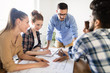 © NDABCREATIVITY - Group of architects and designers working and collaborating on project