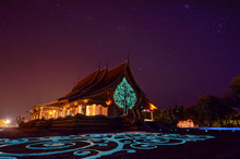 Sirindhorn Wararam Phu Prao Temple Of Thailand ,Ubon Ratchathani Province ,Thailand